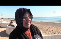 Antalya'da konuk edilen depremzedeler, yaşadıklarını anlattı