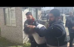 Bafra'da kadın cinayeti zanlısı adliyeye sevk edildi