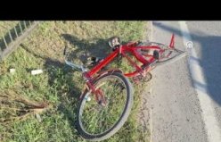 Bafra'da otomobilin çarptığı bisiklet sürücüsü ağır yaralandı