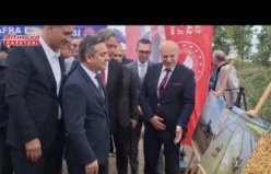 Bafra Ovası'nda 11. Çeltik Hasat Günü düzenlendi