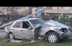 Bafra’da kaza sonrası kaçan sürücünün yakalanması için çalışma başlatıldı