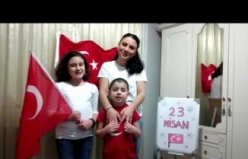 ÇAĞAN ve ECEM' DEN 23 NİSAN BAYRAMI HAZIRLIĞI