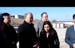 Çinli yatırımcılar Havza OSB'de inceleme yaptı