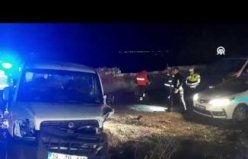 Çorum'da çarpışan 3 araçtaki 4 kişi yaralandı