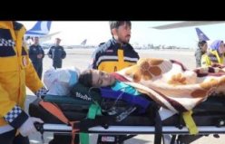 Depremde yaralanan 50 kişi Adana'dan uçakla İstanbul'a sevk edildi