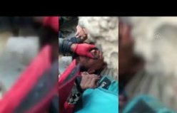 Depremden 104 saat sonra kurtarılan uzman çavuş Kur'an ı Kerim okudu