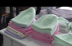 Depremin acısını yaşayan Sakarya'da üretilen kışlık kıyafetler depremzedeleri ısıtacak