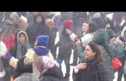 Giresun'da doğaseverler Kümbet Yaylası'ndaki Kar Festivali'nde buluştu