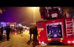 Havza'da evde çıkan yangında bir kişi hayatını kaybetti