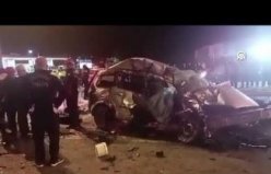 Zonguldak'ta iki otomobilin çarpıştığı kazada 1 kişi öldü, 2 kişi yaralandı