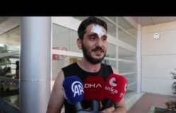 Kapağı açık rögara düşen görme engelli hamile kadın hastanede müşahede altında