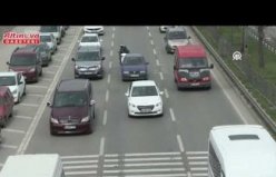 Karadeniz sahil yolunda bayram yoğunluğu yaşanıyor