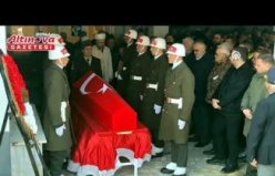 Kıbrıs gazisi Adiloğlu'nun cenazesi Samsun'da toprağa verildi