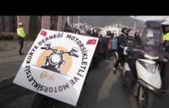 Ordu'da motosikletli kuryeler trafik kazalarına dikkati çekti