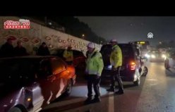 Samsun'da 5 otomobilin karıştığı zincirleme trafik kazasında 1 kişi yaralandı