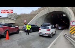 Samsun'da 6 aracın karıştığı kazada bir kişi yaralandı