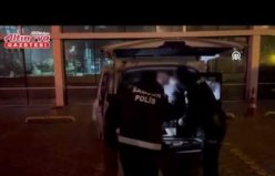 Samsun'da bir kişiyi darbedip polis aracına zarar veren 2 zanlı tutuklandı
