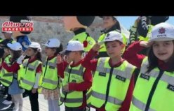 Samsun'da çocuklara trafik eğitimi verildi