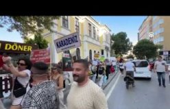 Samsun'da hayvanseverler sahipsiz hayvanlar için yürüdü