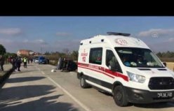Samsun'da iki tarım aracının çarpışması sonucu 1 kişi öldü, 1 kişi yaralandı