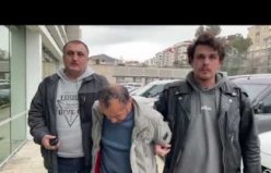 Samsun'da okul binasında annesini silahla öldüren zanlı ile babası adliyede