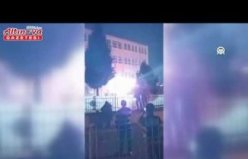 Samsun'da ortaokulda çıkan yangın söndürüldü