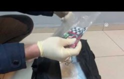 Samsun'da peçeteye emdirilmiş sentetik uyuşturucuyla yakalanan zanlı tutuklandı