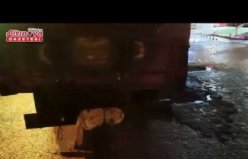 Samsun'da plakasını kapatarak kantara girmeyen kamyonete 99 bin 949 lira ceza kesildi