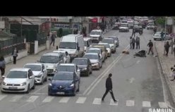 Samsun, Tokat ve Amasya'da trafik kazaları KGYS kameralarına yansıdı