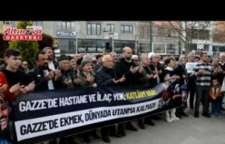 Samsun’da Filistin’e destek konvoyu düzenlendi