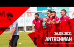 Samsunspor aralıksız Antremanları sürdürüyor