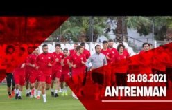 Samsunspor Balıkesir Maçı Öncesi Antremanlarını sürdürüyor