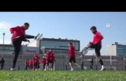 Samsunspor, Çaykur Rizespor maçının hazırlıklarını sürdürdü