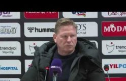 Samsunspor-Galatasaray maçının ardından