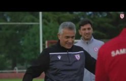 Samsunspor Hız Kesmeden Antremanlara devam ediyor