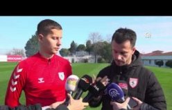 Samsunspor'un defans oyuncusu Satka, takımına güveniyor