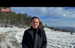 Sinop'ta düzenlenen “Kar Festivali“ renkli görüntülere sahne oldu