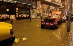SİNOP - Sağanak su baskınlarına neden oldu