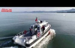 Terme'de sahil güvenlik karakolunun yapımı sürüyor