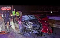 Tırla çarpışan otomobilin sürücüsü öldü