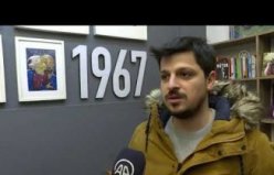 Trabzonsporlu taraftarların deprem koreografisi beğeni topladı