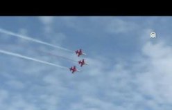 Türk Yıldızları, Samsun'da prova uçuşu yaptı