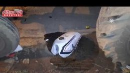 BAFRA'DA OTOMOBİLLE ÇARPIŞAN MOTOSİKLETİN SÜRÜCÜSÜ YARALANDI