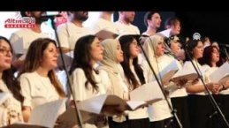 OMÜ'de yabancı öğrencilerden oluşan koro türküler seslendirdi