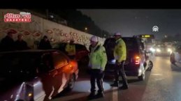 Samsun'da 5 otomobilin karıştığı zincirleme trafik kazasında 1 kişi yaralandı