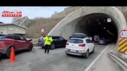 Samsun'da 6 aracın karıştığı kazada bir kişi yaralandı