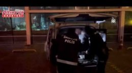 Samsun'da bir kişiyi darbedip polis aracına zarar veren 2 zanlı tutuklandı