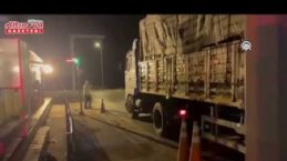 Samsun'da plakalarını kapatarak kantara girmeyen 16 tıra 849 bin 679 lira ceza kesildi