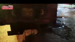 Samsun'da plakasını kapatarak kantara girmeyen kamyonete 99 bin 949 lira ceza kesildi