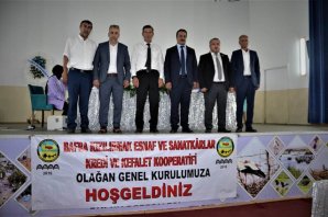 ESNAFLAR BAŞKAN AHMET YILMAZ’LA DEVAM DEDİ